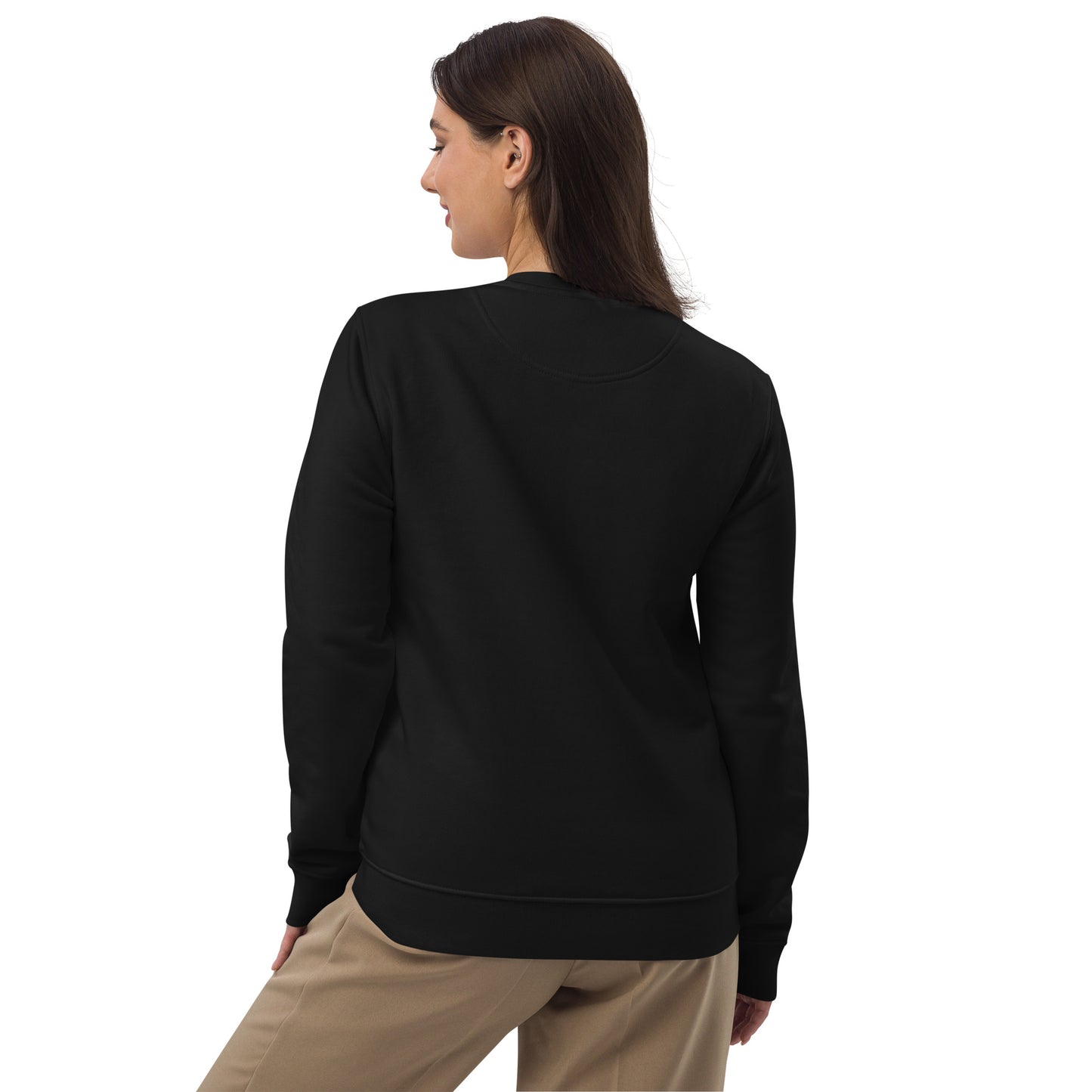 TE017.2 - Unisex Bio-Pullover - Sweater - Sweatshirt - Dadash 1 - white logo