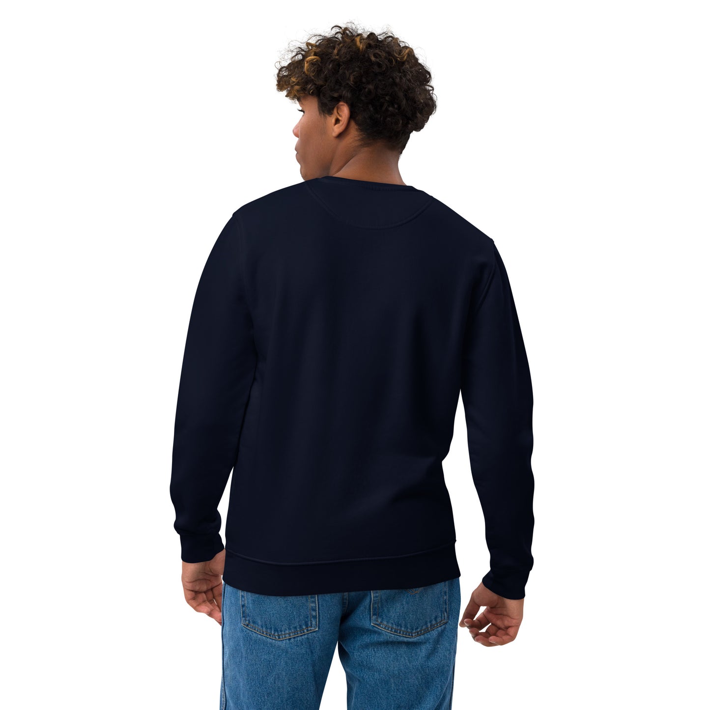 FE033.2 - Unisex Bio-Pullover - Sweater - Sweatshirt - Free Afghanistan 2 - white logo
