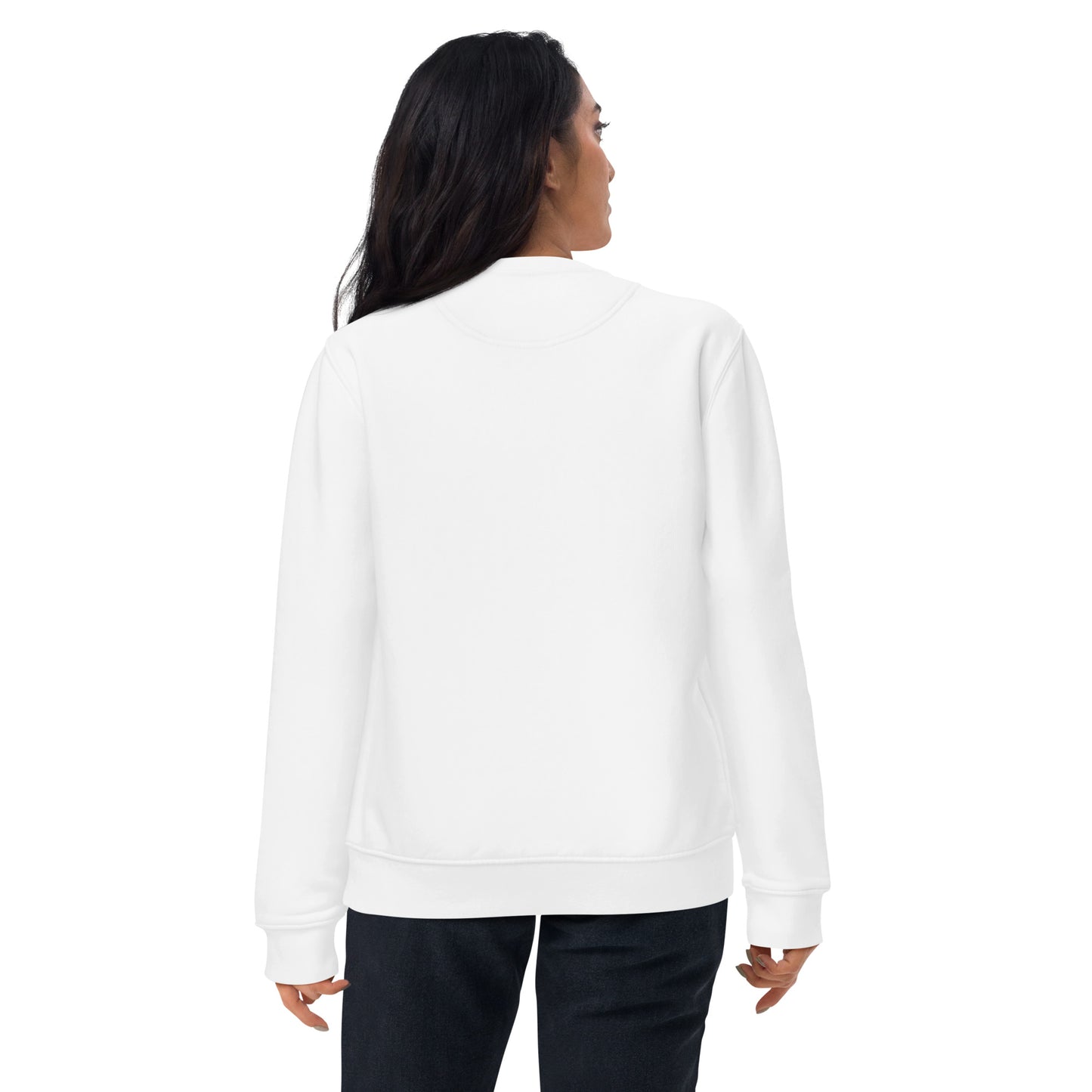 FE021.1 - Unisex Bio-Pullover - Sweater - Sweatshirt - Woman Life Freedom 3 - black logo