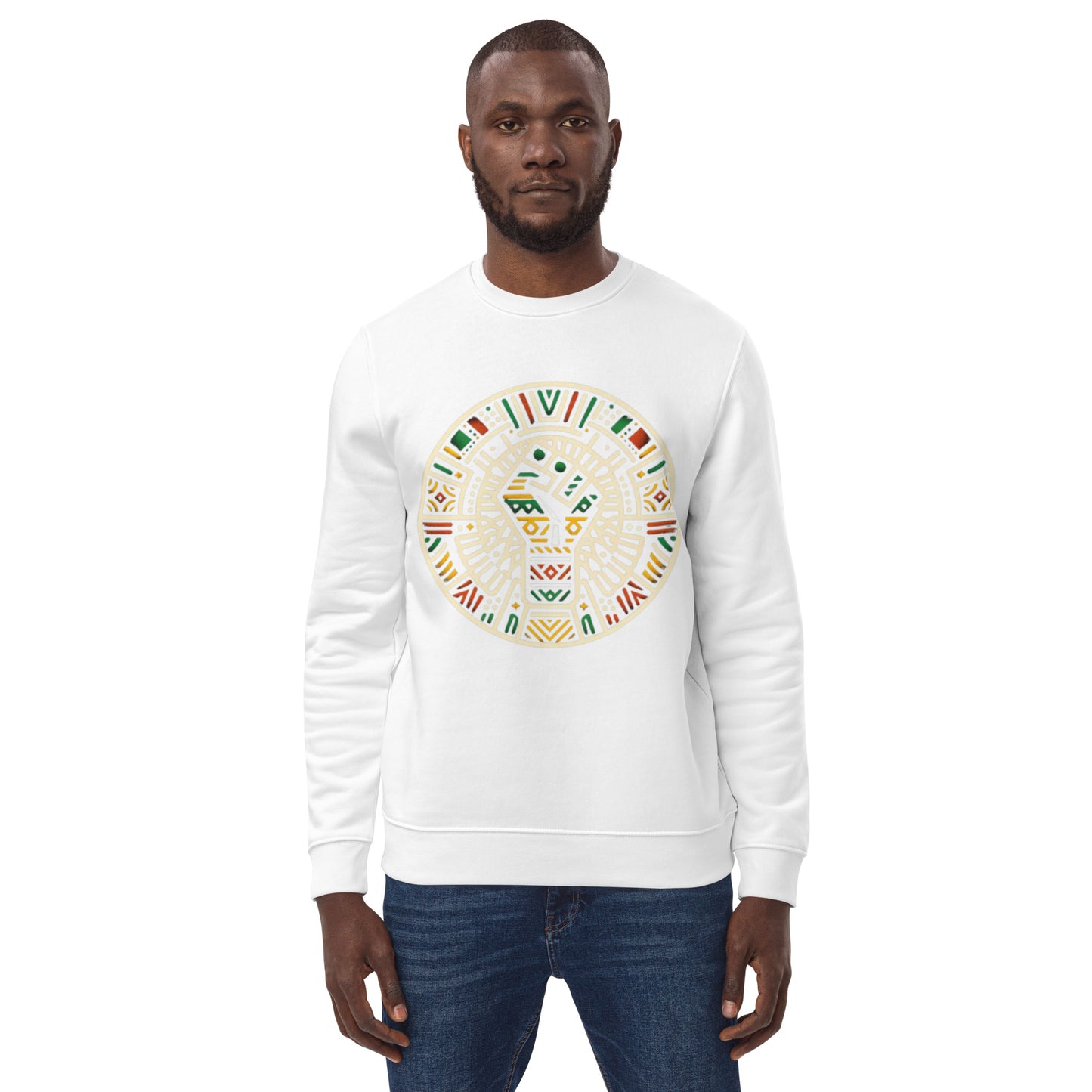 FE027 - Unisex Bio-Pullover - Sweater - Sweatshirt - Free Africa 2