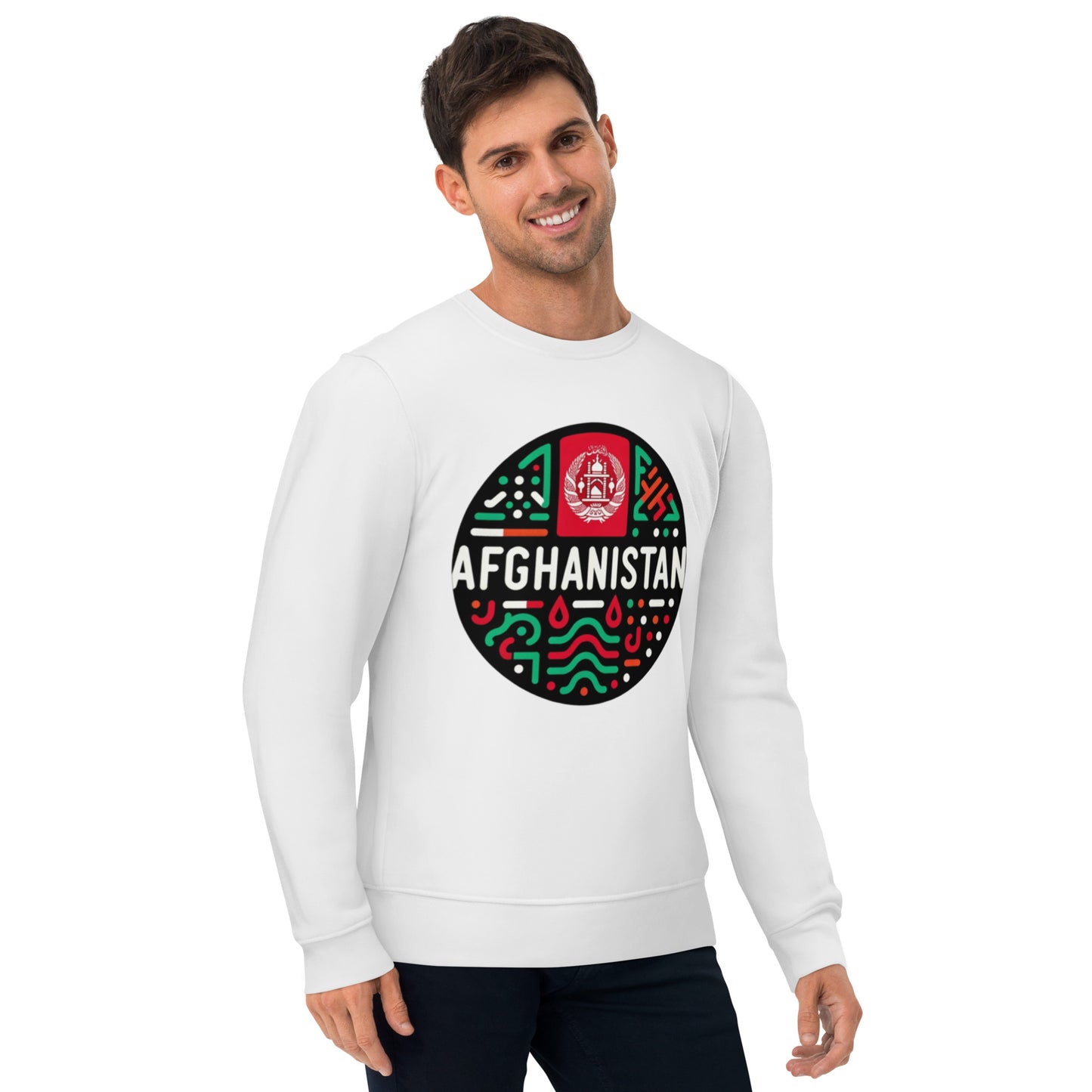 FE031 - Unisex Bio-Pullover - Sweater - Sweatshirt - Free Afghanistan 1